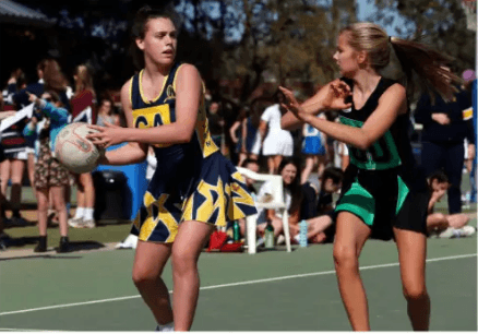 Netball on court — movement and knee injury prevention