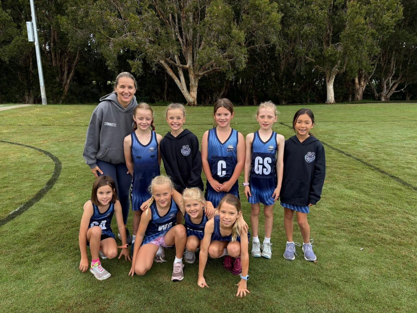 Seaforth Netball on court